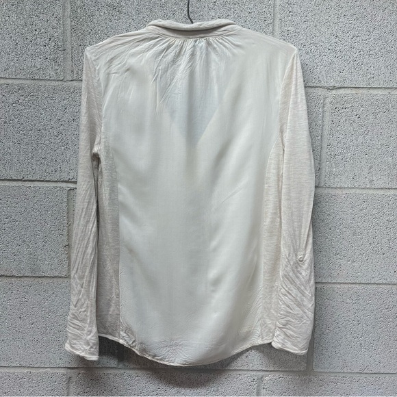 Anthropologie 9-H15 Ivory Blouse - Picture 4 of 9